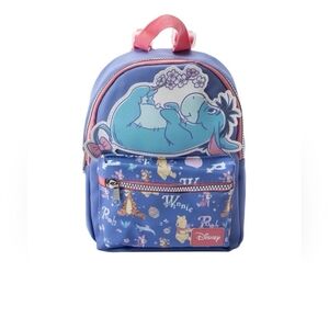 Disney Winne the Pooh Eeyore with Flowers Mini Backpack NWT